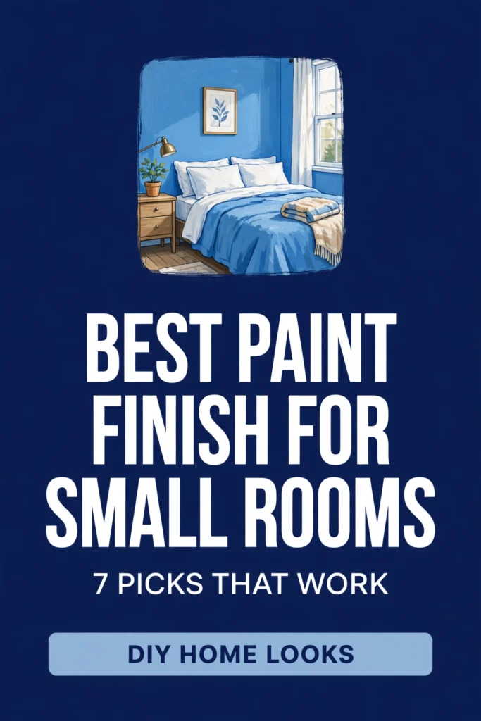 Best paint finish for small rooms — 7 picks that make tiny spaces feel bigger