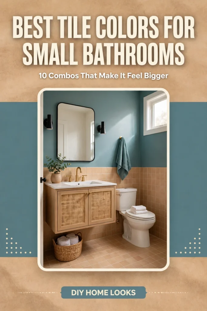 Best tile colors for small bathrooms — 10 combos that make a tiny bath feel bigger